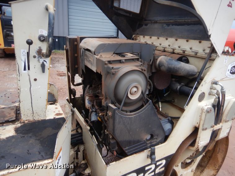 image for item HB9489 Ingersoll Rand DD22  vibratory double drum roller