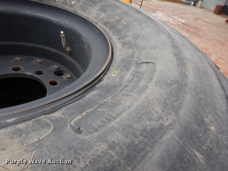 image for item HB9490 (4) 16.00R20 tires and wheels