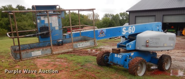 image for item HB9493 2003 Genie S60  boom lift