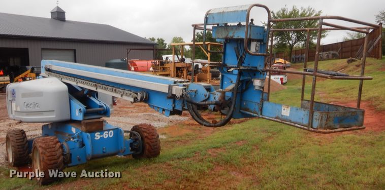 image for item HB9493 2003 Genie S60  boom lift