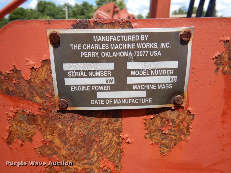 image for item HG9180 Ditch Witch 8020  cable plow