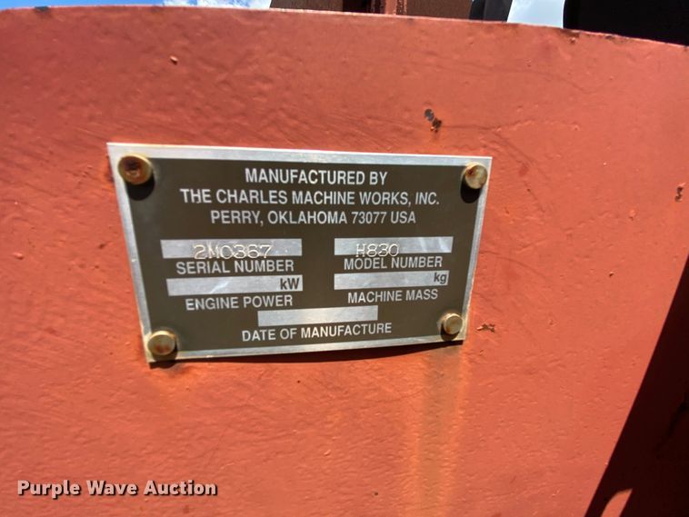 image for item HG9184 Ditch Witch 8020  cable plow