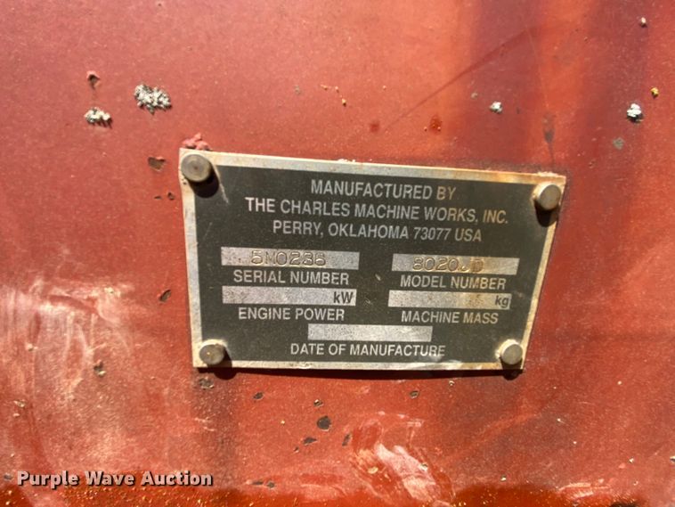 image for item HG9184 Ditch Witch 8020  cable plow