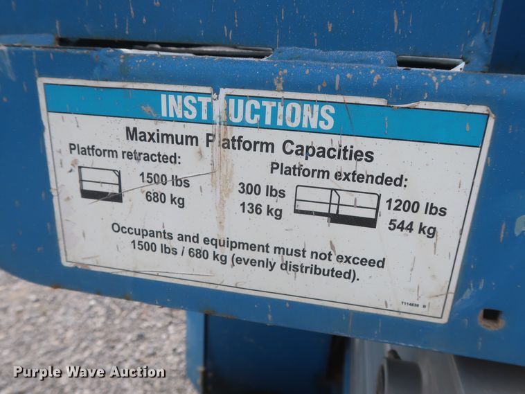 image for item HJ9326 2012 Genie GS-3369RT  scissor lift