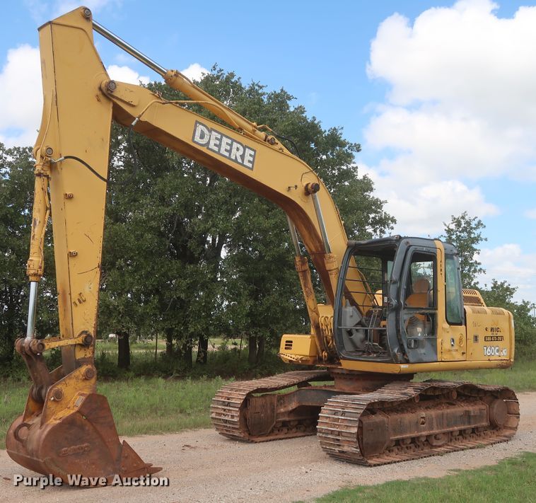 image for item HJ9330 2005 John Deere 160C LC  excavator