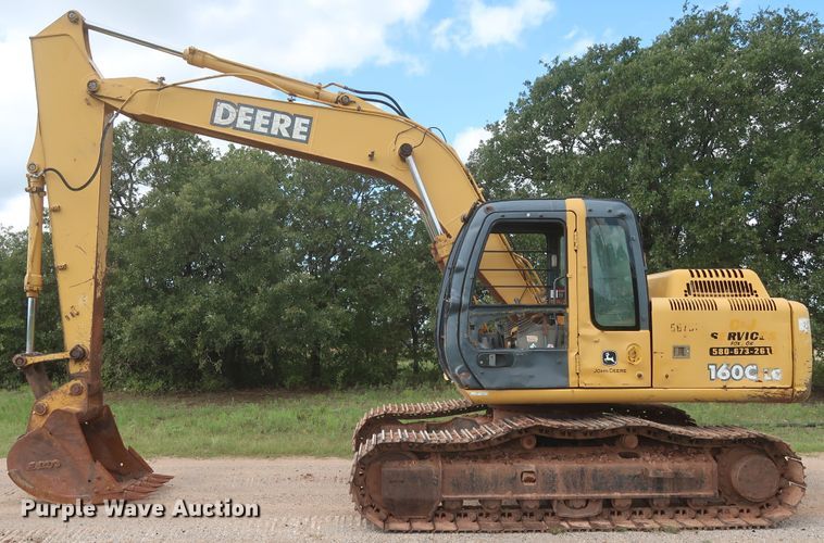 image for item HJ9330 2005 John Deere 160C LC  excavator