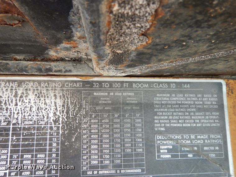 image for item HJ9592 P & H   crane