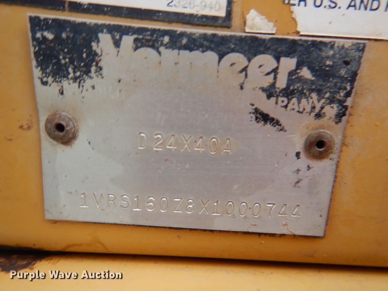 image for item HO9906 Vermeer D24X40A  directional boring unit