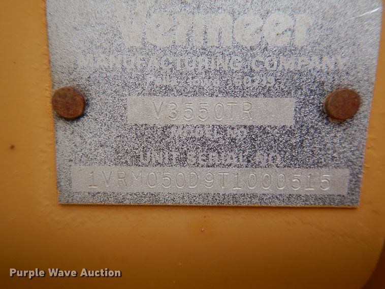 image for item HO9908 Vermeer V3550  trencher