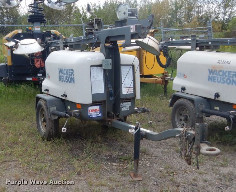 image for item HP9752 2012 Wacker Neuson LTN6  light plant