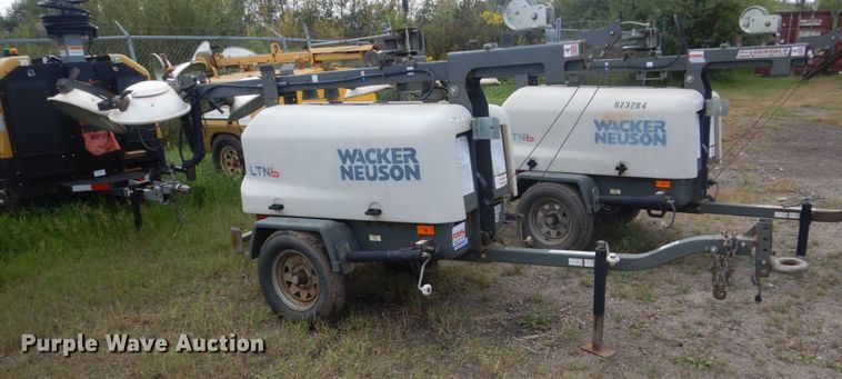 image for item HP9752 2012 Wacker Neuson LTN6  light plant