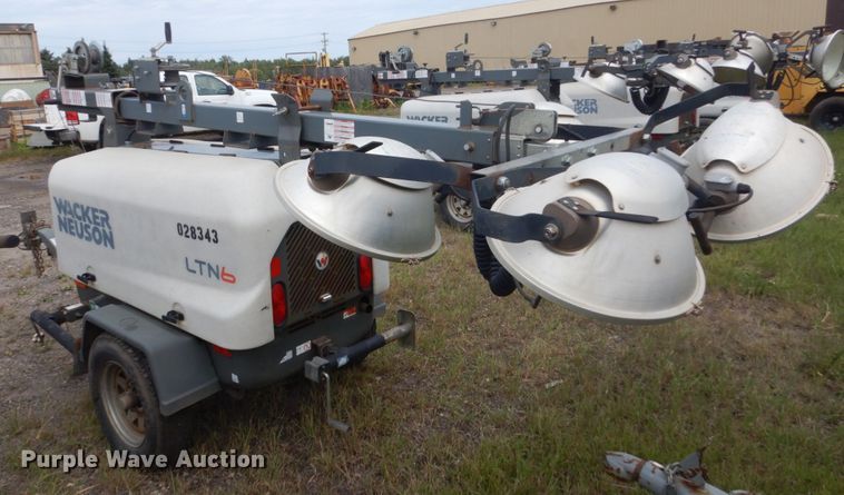 image for item HP9752 2012 Wacker Neuson LTN6  light plant