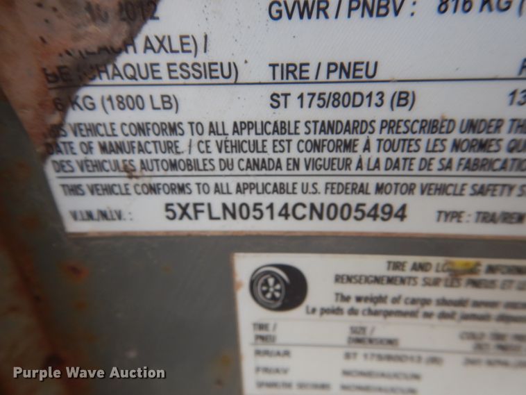 image for item HP9752 2012 Wacker Neuson LTN6  light plant