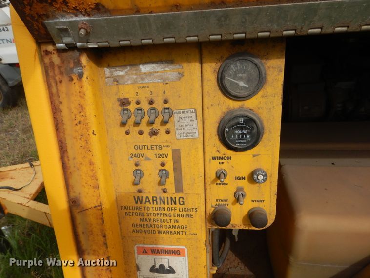 image for item HP9753 Allmand Maxi-Lite 695  light plant