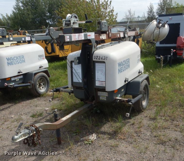 image for item HP9755 2012 Wacker Neuson LTN6  light plant