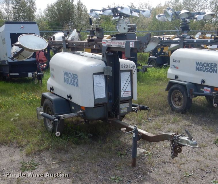 image for item HP9755 2012 Wacker Neuson LTN6  light plant