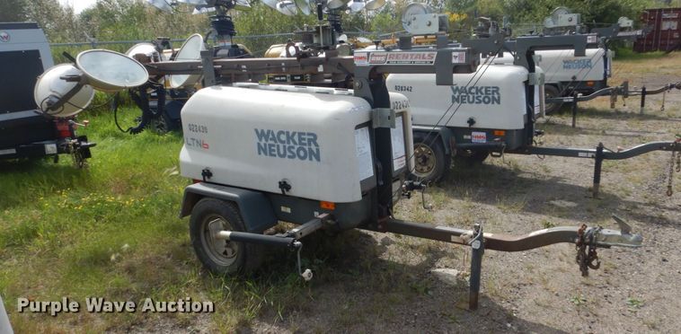 image for item HP9755 2012 Wacker Neuson LTN6  light plant