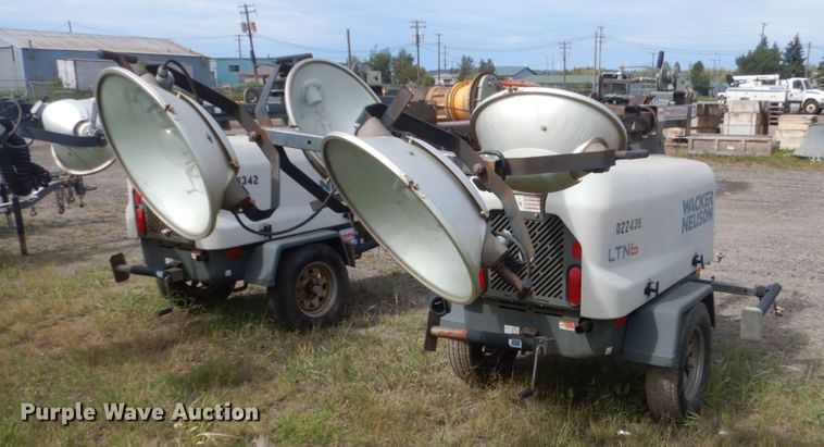 image for item HP9755 2012 Wacker Neuson LTN6  light plant