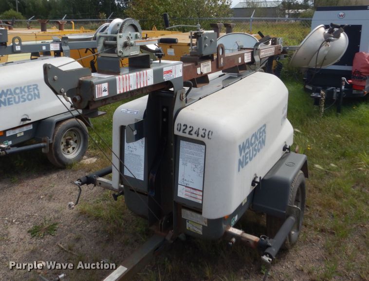 image for item HP9755 2012 Wacker Neuson LTN6  light plant