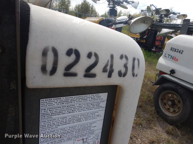 image for item HP9755 2012 Wacker Neuson LTN6  light plant