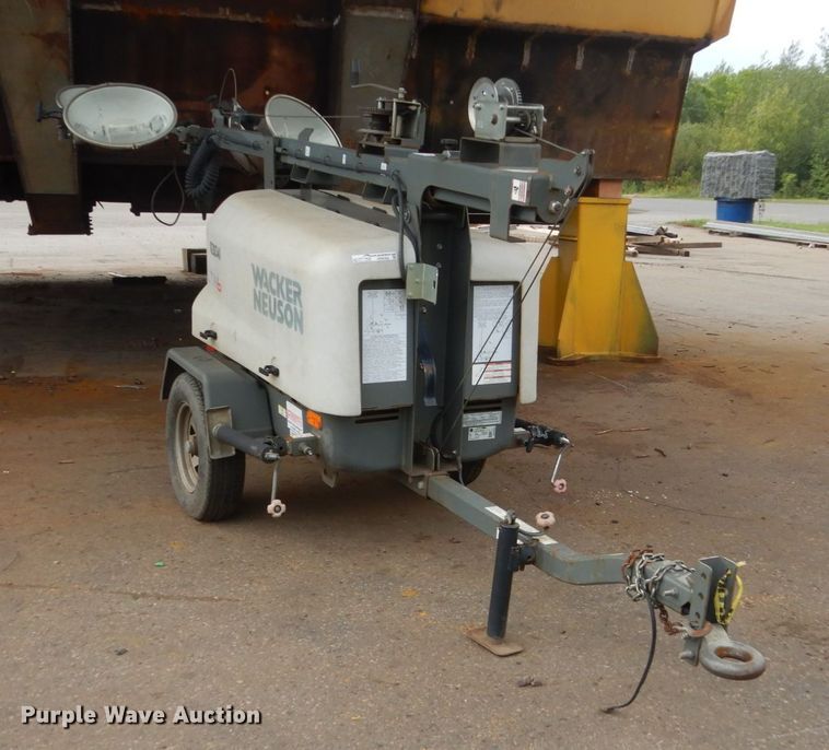 image for item HP9763 2012 Wacker Neuson LTN6  light plant
