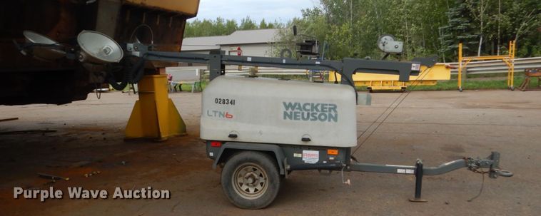 image for item HP9763 2012 Wacker Neuson LTN6  light plant