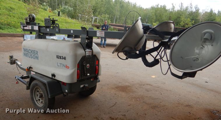 image for item HP9763 2012 Wacker Neuson LTN6  light plant