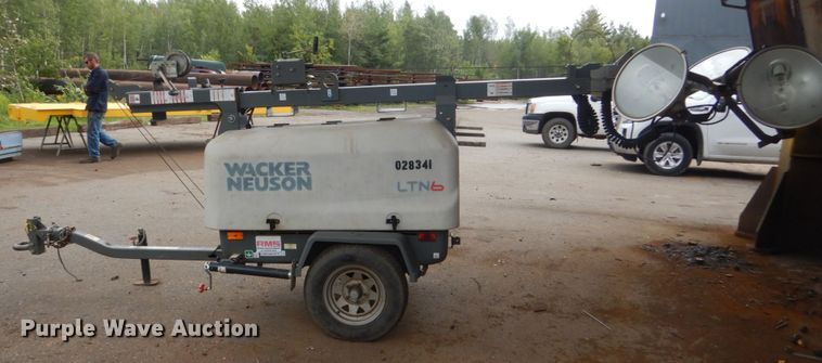image for item HP9763 2012 Wacker Neuson LTN6  light plant