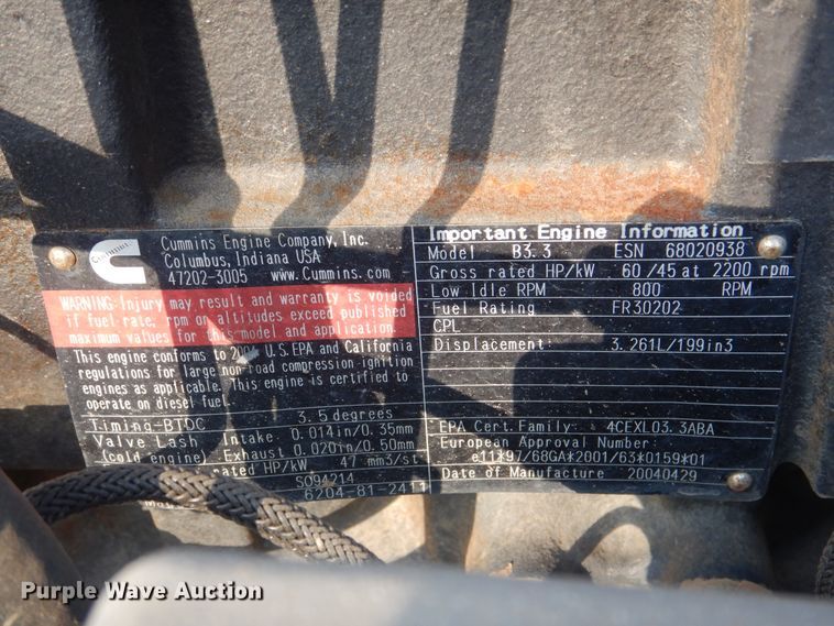 image for item HY9483 2005 Ditch Witch JT1220 Mach 1  directional boring unit