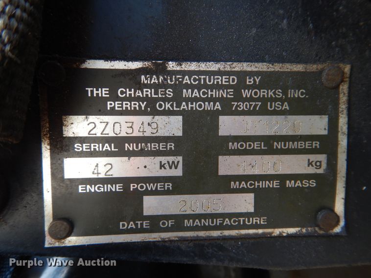 image for item HY9483 2005 Ditch Witch JT1220 Mach 1  directional boring unit