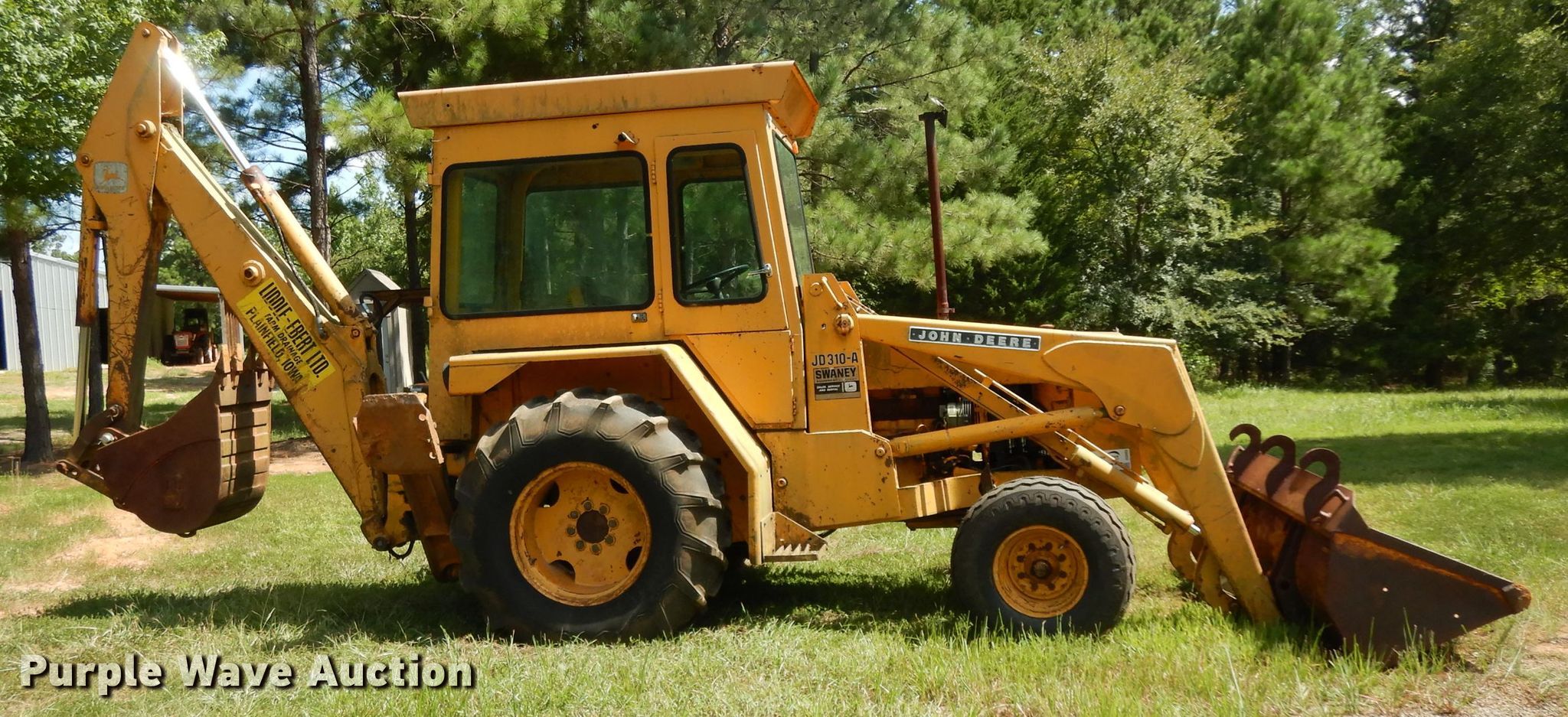 1979 John Deere 310A backhoe in Jefferson, TX Item DG6932 sold