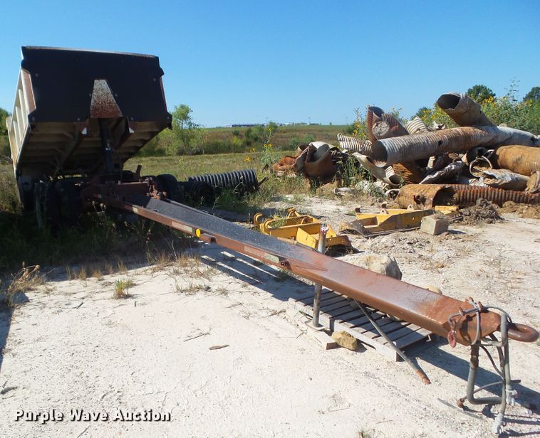 image for item DF0878 1998 Hawkeye end dump pup trailer