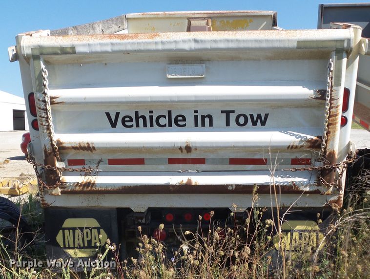 image for item DF0878 1998 Hawkeye end dump pup trailer