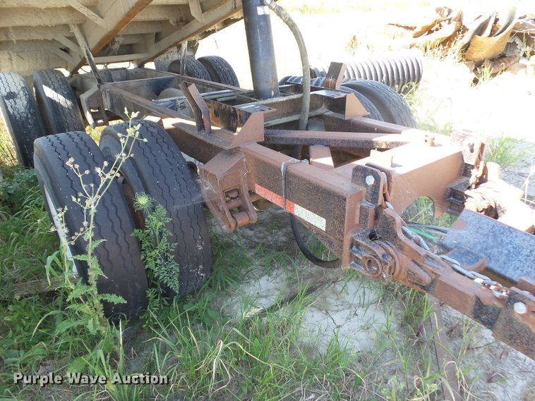 image for item DF0878 1998 Hawkeye end dump pup trailer