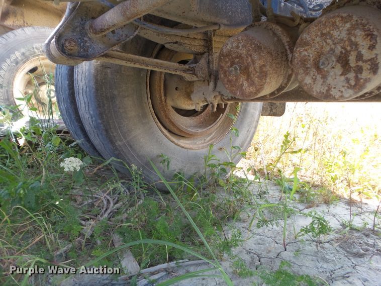 image for item DF0878 1998 Hawkeye end dump pup trailer