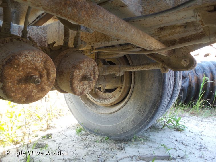 image for item DF0878 1998 Hawkeye end dump pup trailer