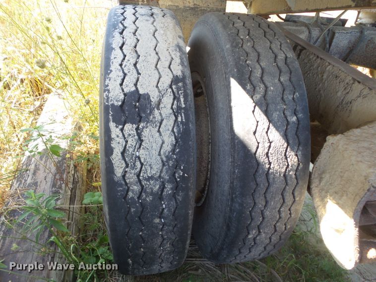 image for item DF0878 1998 Hawkeye end dump pup trailer