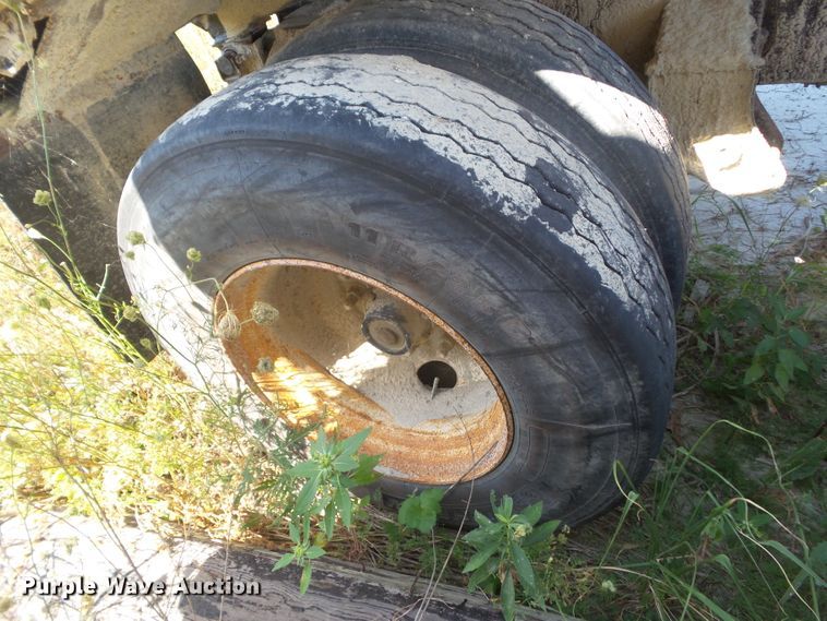 image for item DF0878 1998 Hawkeye end dump pup trailer