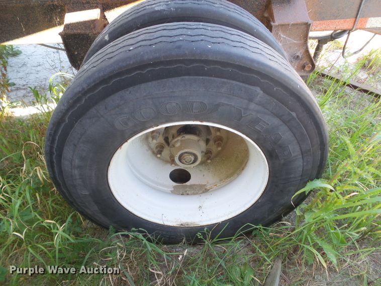 image for item DF0878 1998 Hawkeye end dump pup trailer