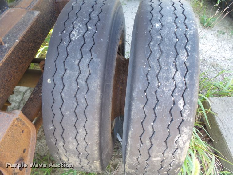 image for item DF0878 1998 Hawkeye end dump pup trailer