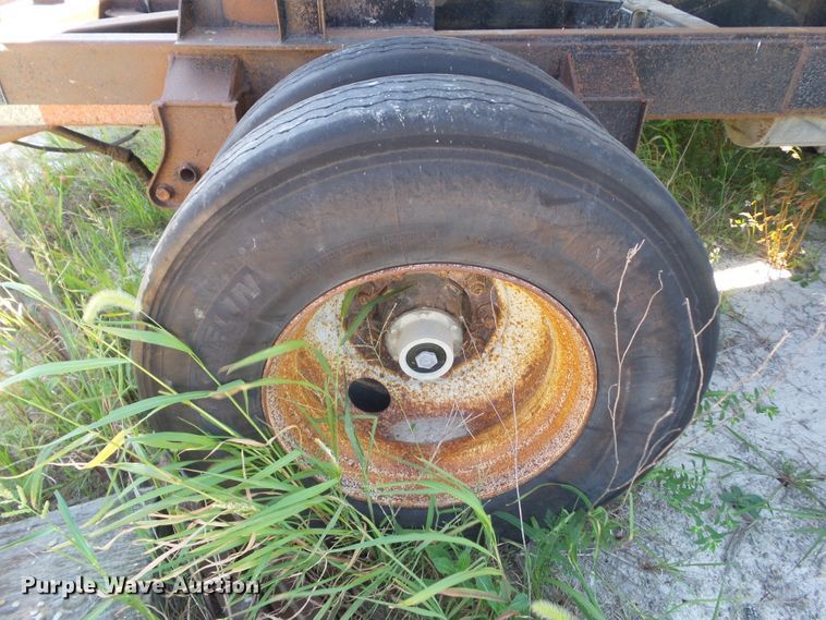 image for item DF0878 1998 Hawkeye end dump pup trailer