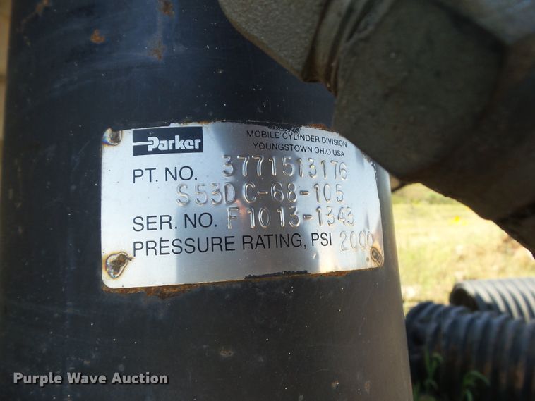 image for item DF0878 1998 Hawkeye end dump pup trailer