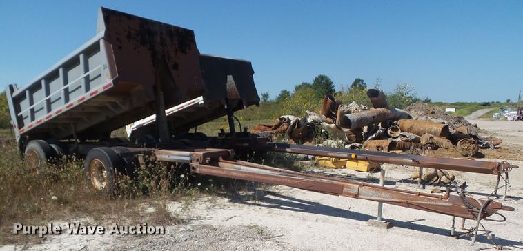image for item DF0879 1999 Heil end dump pup trailer