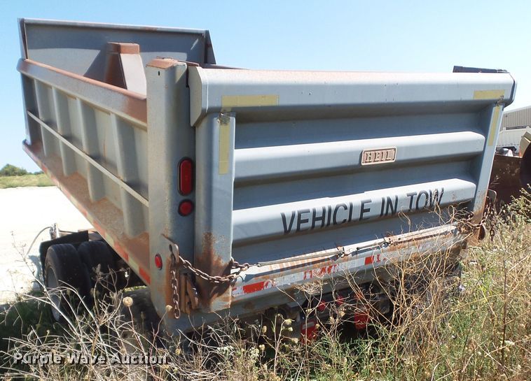 image for item DF0879 1999 Heil end dump pup trailer