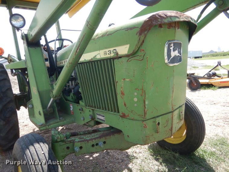 image for item DG4540 John Deere 830  tractor