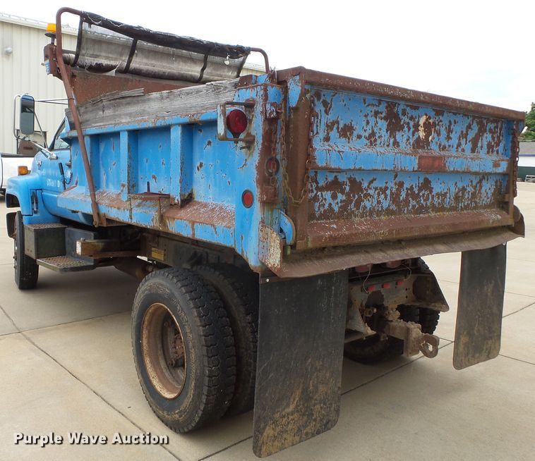 image for item DH3903 1993 Chevrolet Kodiak C5500  dump truck