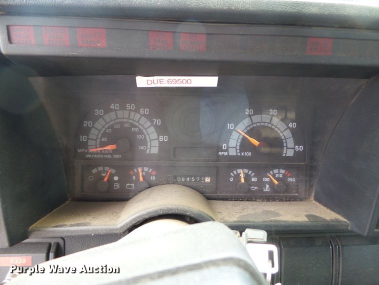 image for item DH3903 1993 Chevrolet Kodiak C5500  dump truck