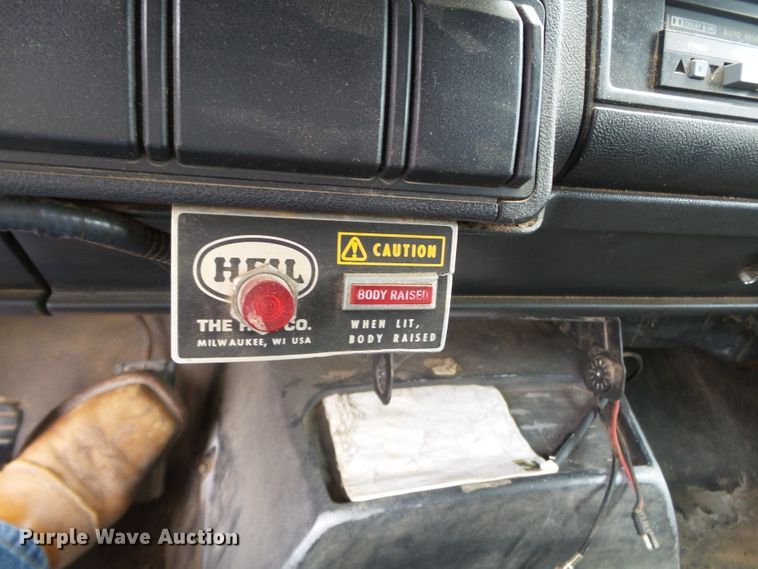 image for item DH3903 1993 Chevrolet Kodiak C5500  dump truck