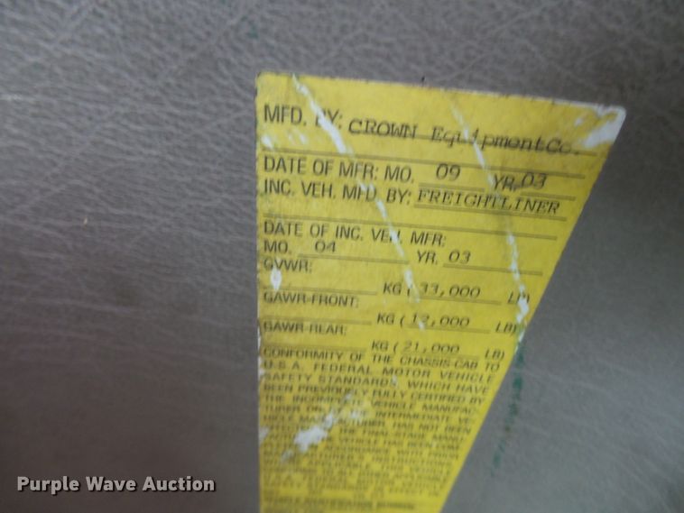 image for item DH3919 2004 Freightliner Business Class M2  dump truck