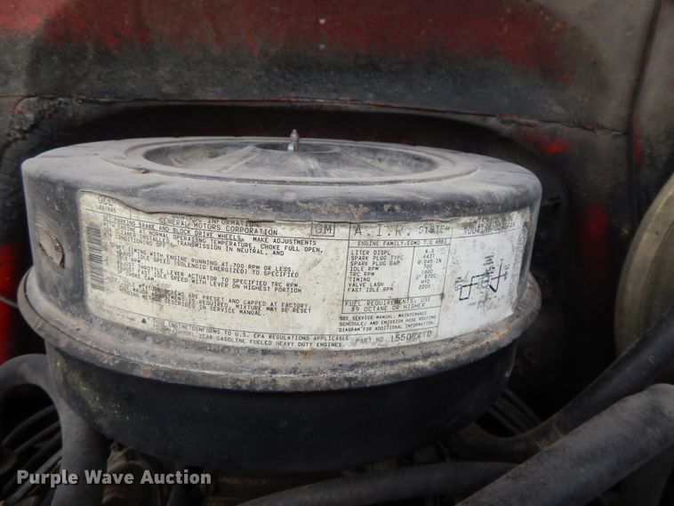 image for item DI7669 1984 GMC 7000  utility truck